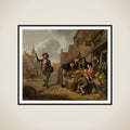 The Greengrocer's Shop De Buyskool framed