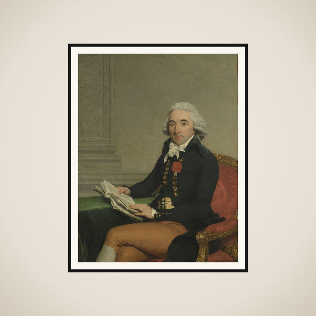Portrait of a Man framed