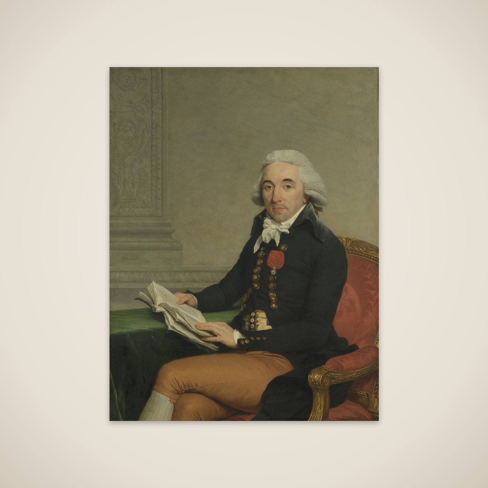 Portrait of a Man unframed print