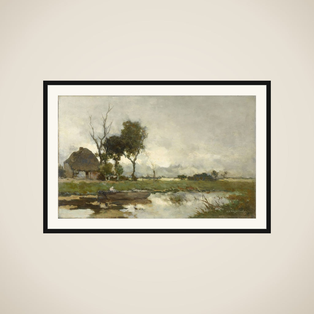 Autumn Landscape framed