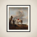 The Grey Horse framed