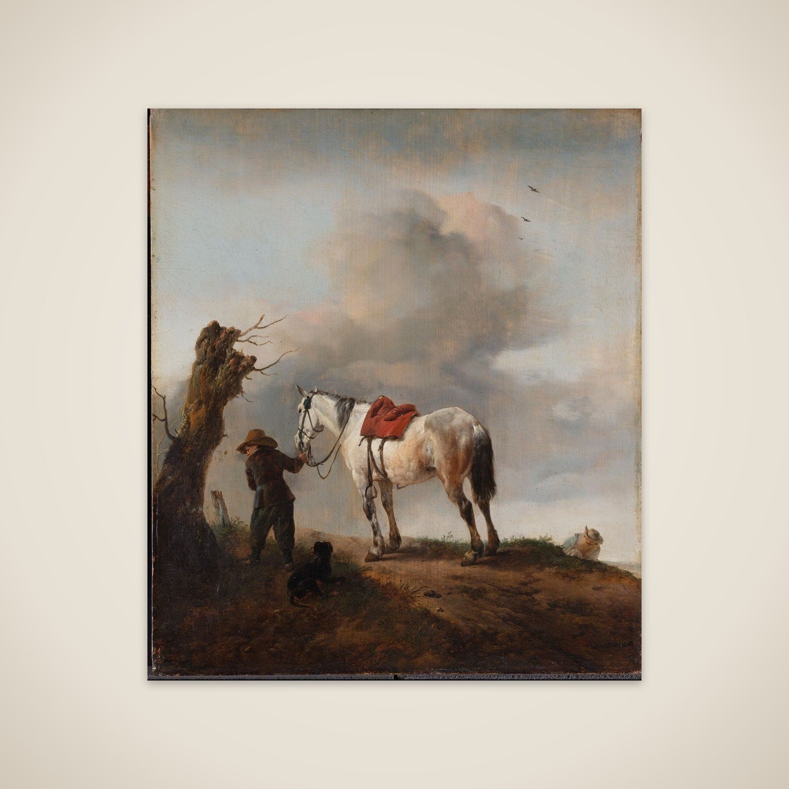 The Grey Horse unframed print