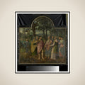 Triptych with Scenes from the Life of St John the Baptist framed