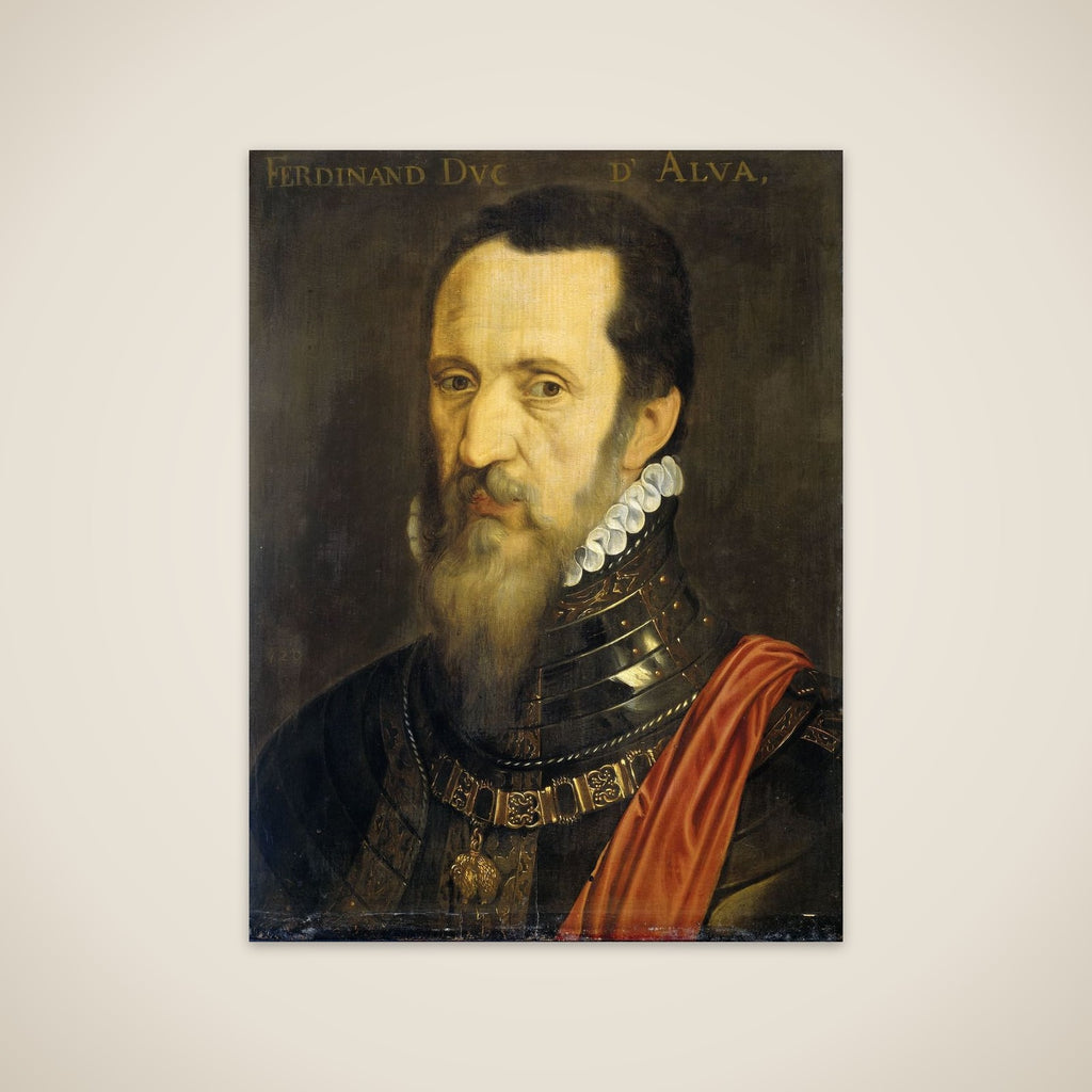 Portrait of Fernando Alvarez de Toledo, Duke of Alba unframed print