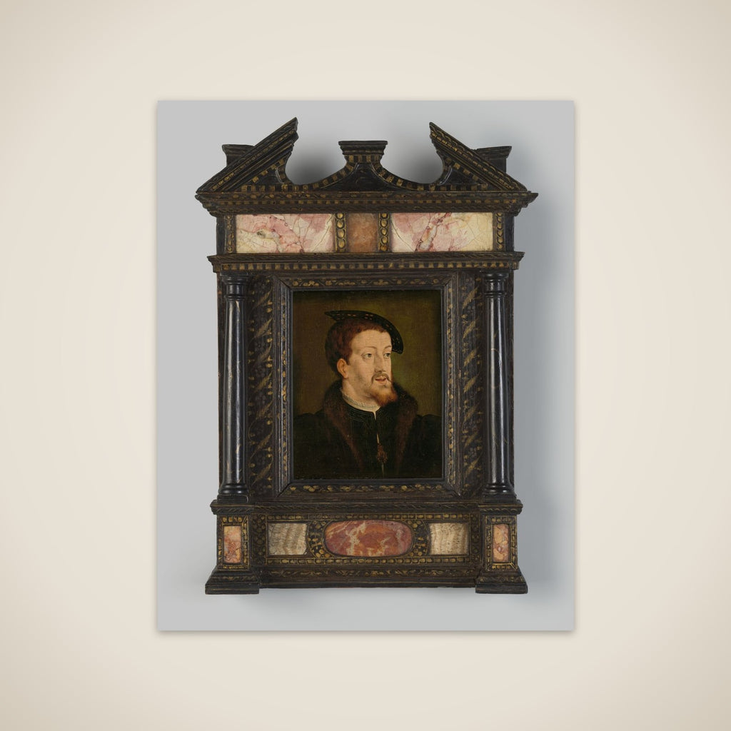 Portrait of Charles V, Holy Roman Emperor unframed print