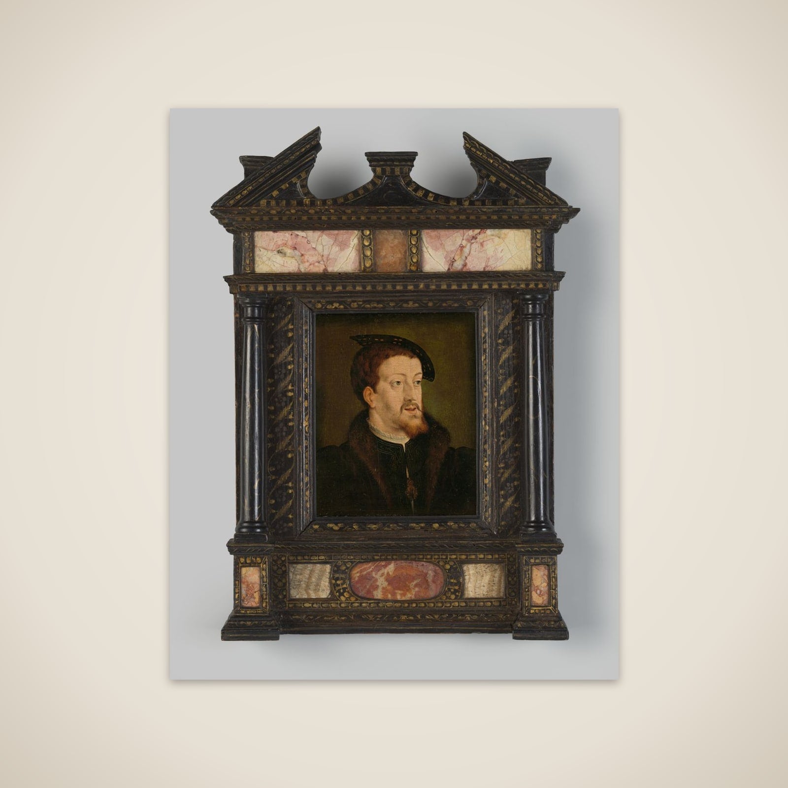 Portrait of Charles V, Holy Roman Emperor unframed print