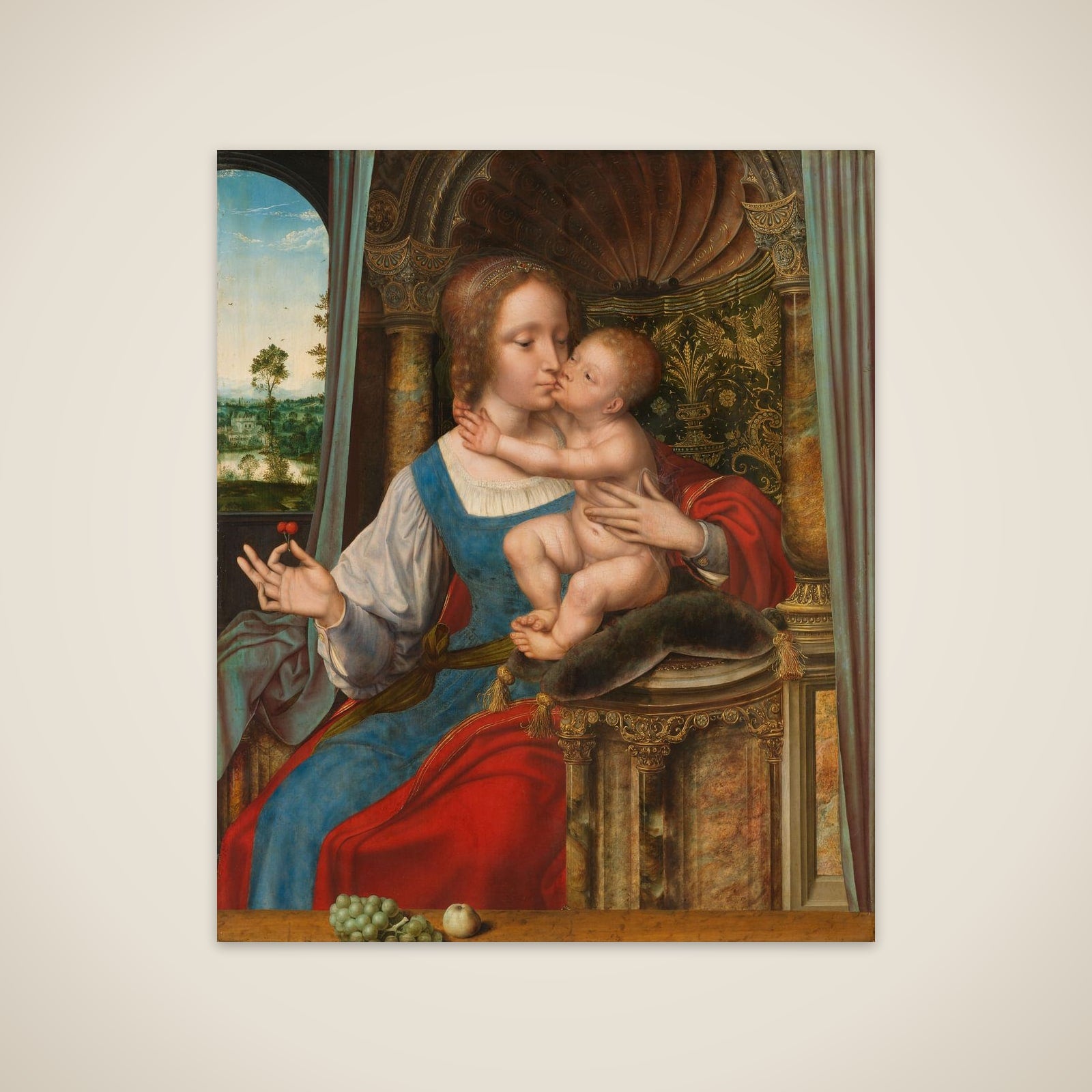Virgin and Child unframed print