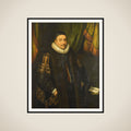 Portrait of Willem I (1533-84), Prince of Orange, called William the Silent framed