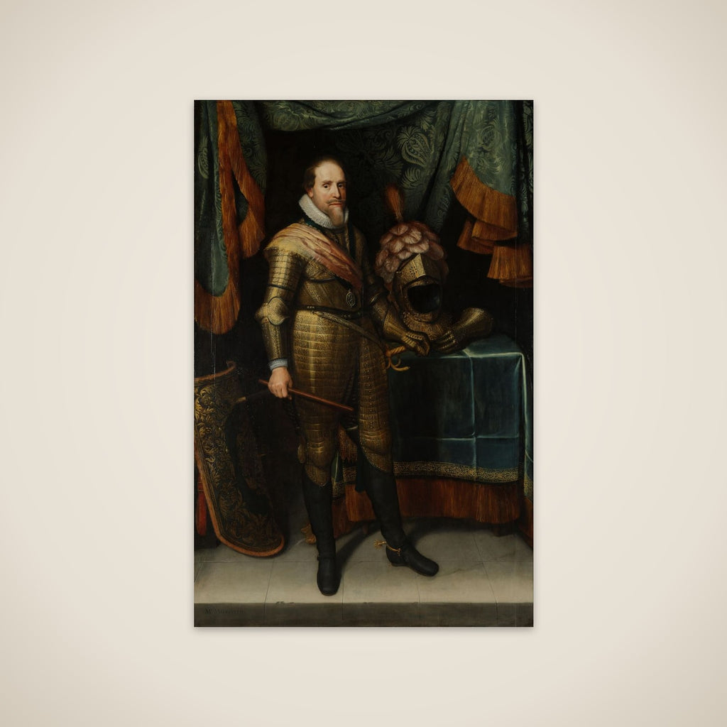 Portrait of Maurits (1567-1625), Prince of Orange unframed print
