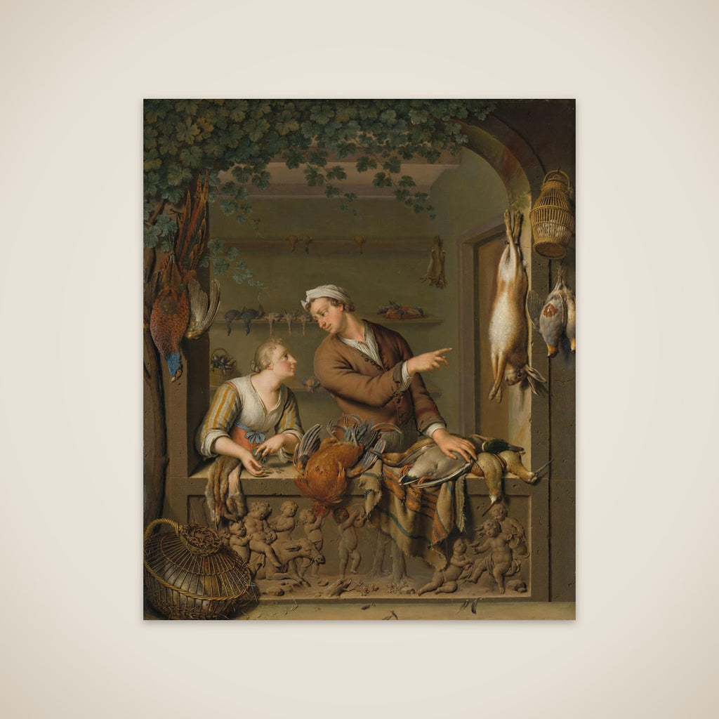 The Poultry Seller unframed print