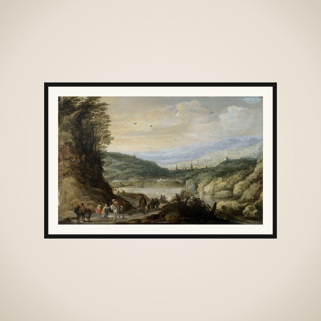 Landscape framed