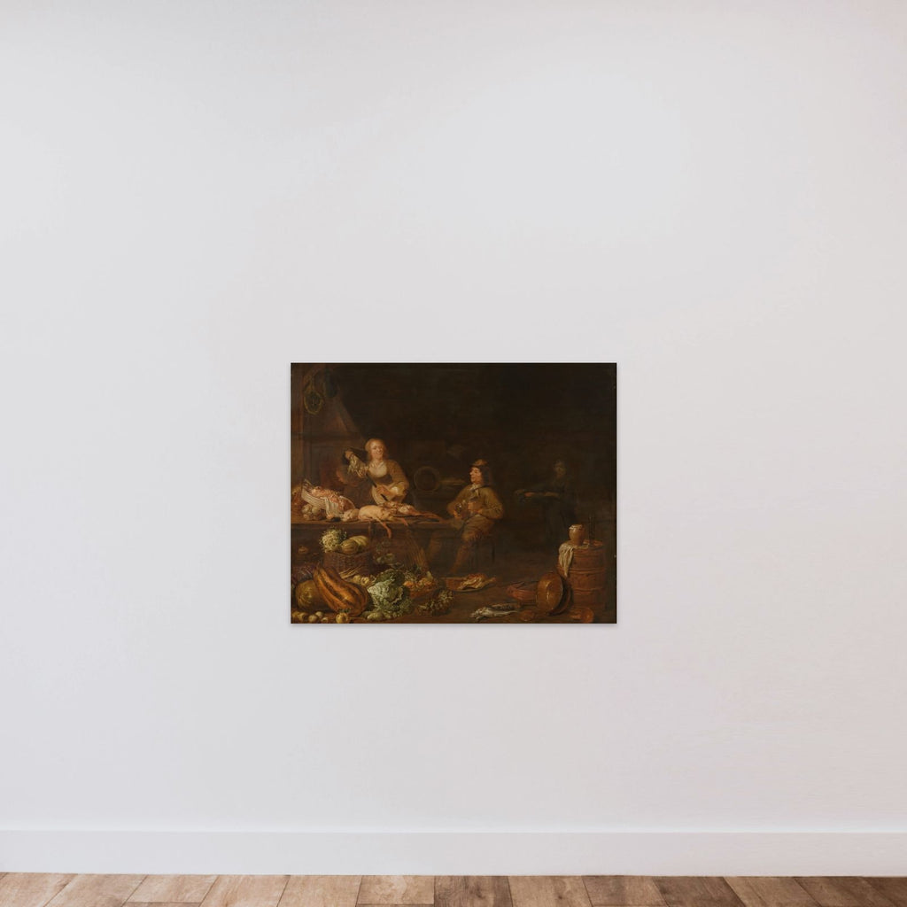 Kitchen Interior unframed — shown to scale