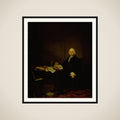 Portrait of Jan Wagenaar, City Historian of Amsterdam framed