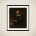 Portrait of Pieter Corneliszoon Hooft, Bailiff of Muiden, Historian and Poet framed