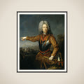 Portrait of Eugene, Prince of Savoy framed