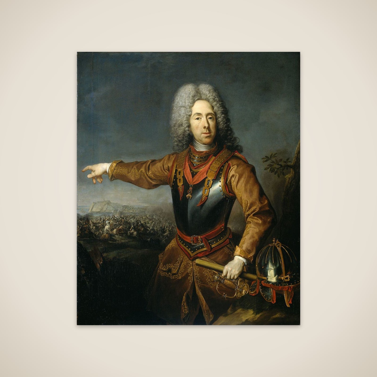 Portrait of Eugene, Prince of Savoy unframed print