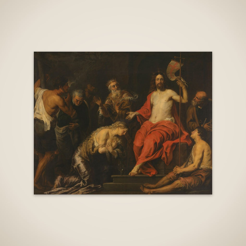 Christ and the Penitent Sinners unframed print