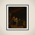 The Schoolmaster framed