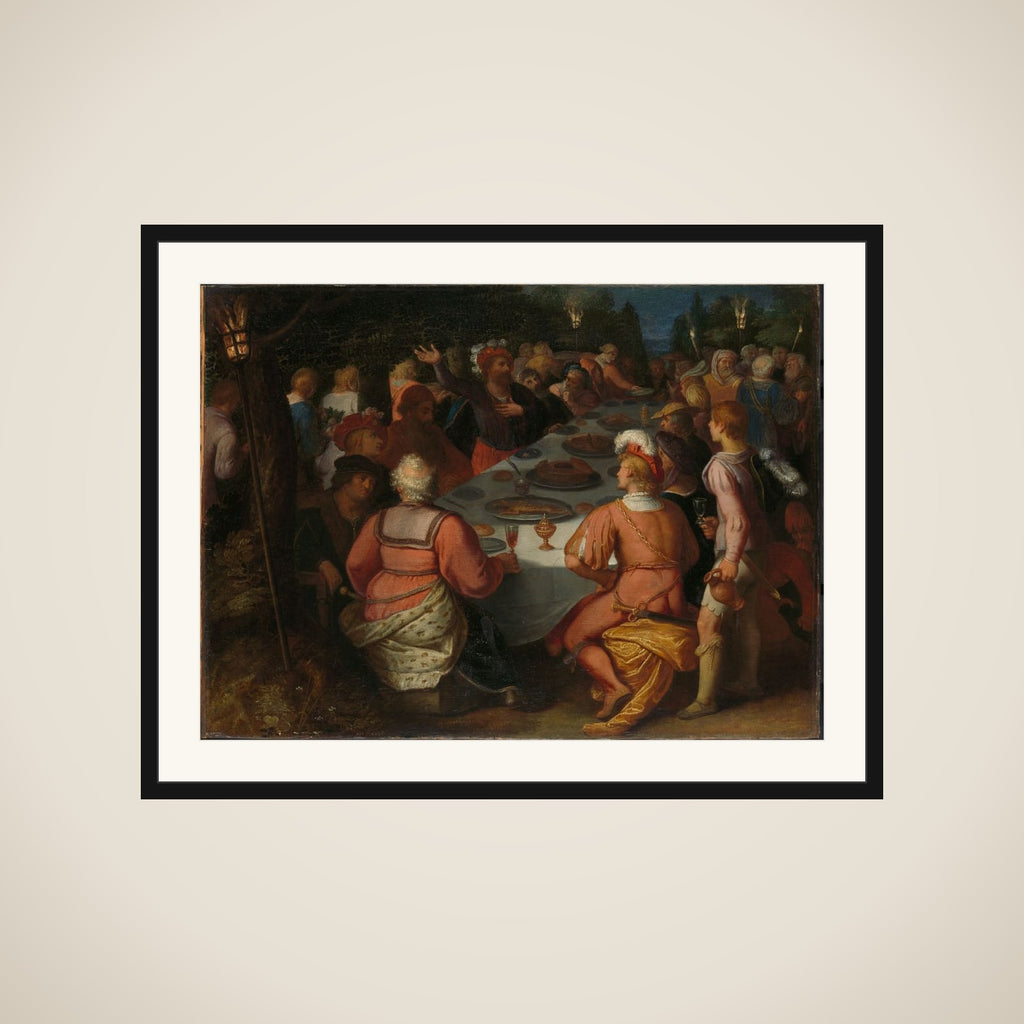 one of a series of twelve on the Insurrection of the Batavians against the Romans " framed