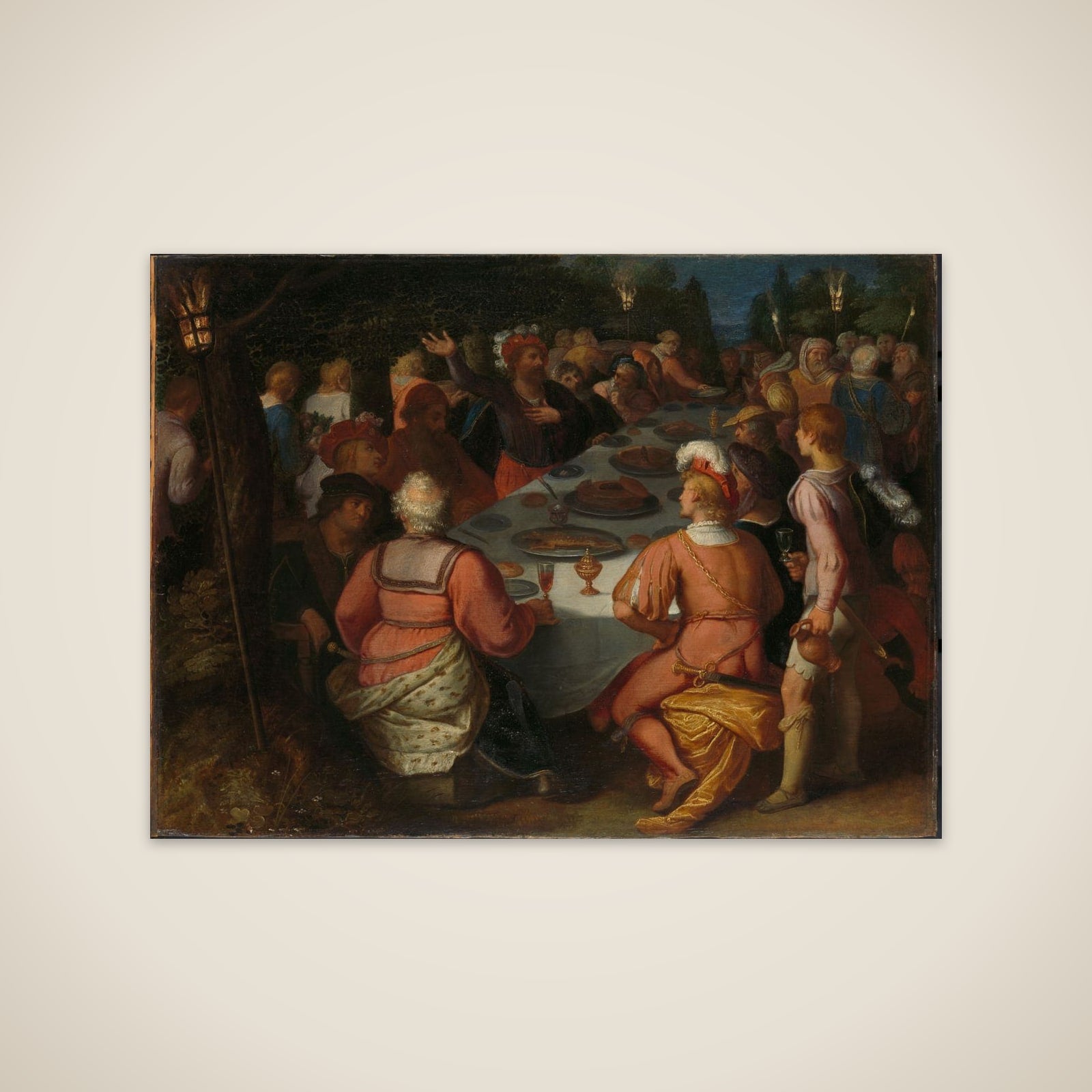 one of a series of twelve on the Insurrection of the Batavians against the Romans " unframed print