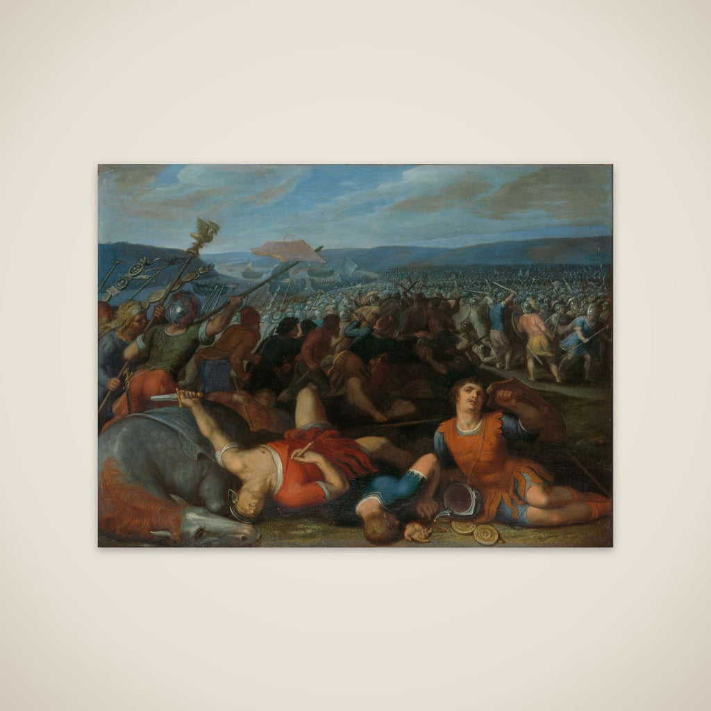 one of a series of twelve on the Insurrection of the Batavians against the Romans " unframed print
