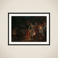 one of a series of twelve on the Insurrection of the Batavians against the Romans " framed