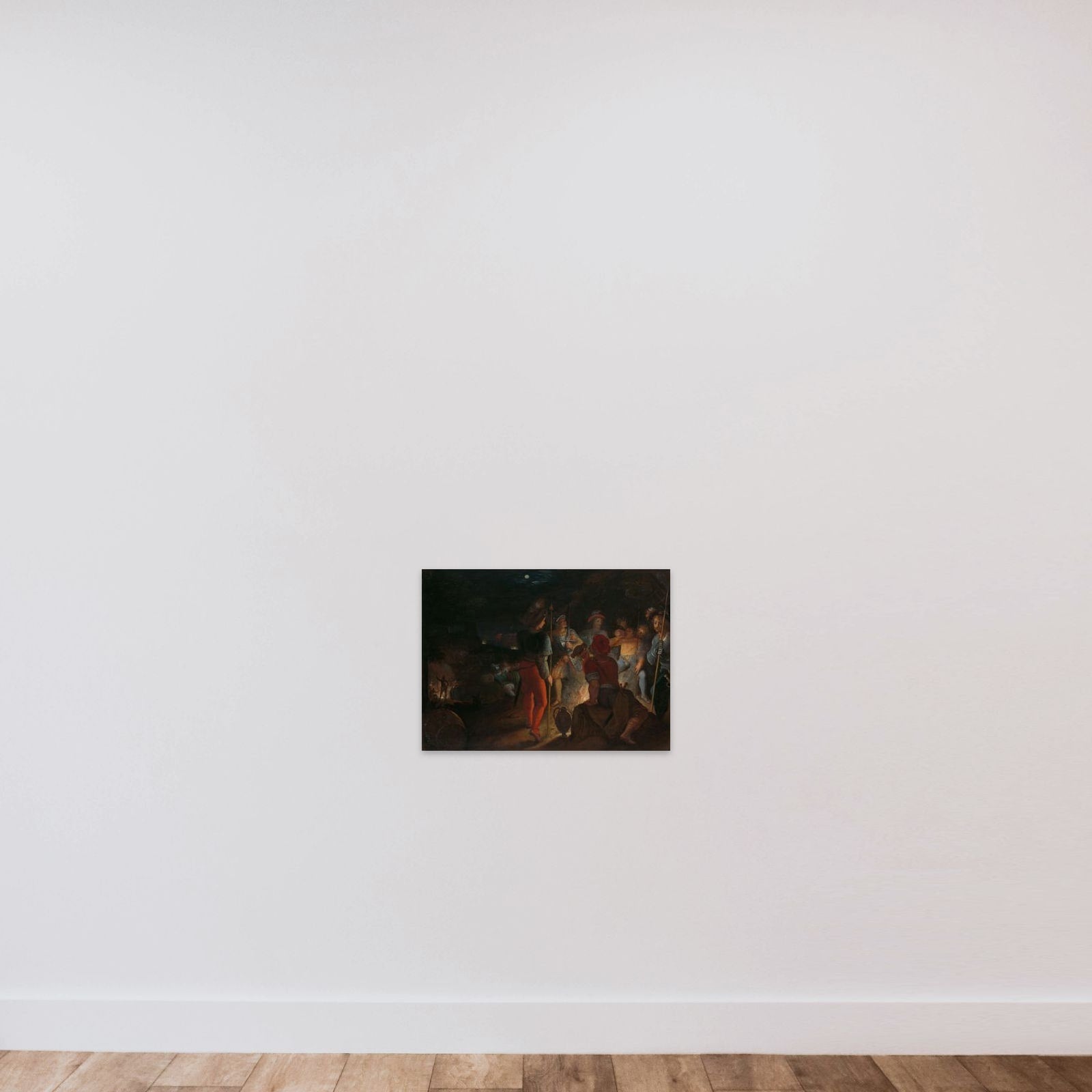 one of a series of twelve on the Insurrection of the Batavians against the Romans " unframed — shown to scale