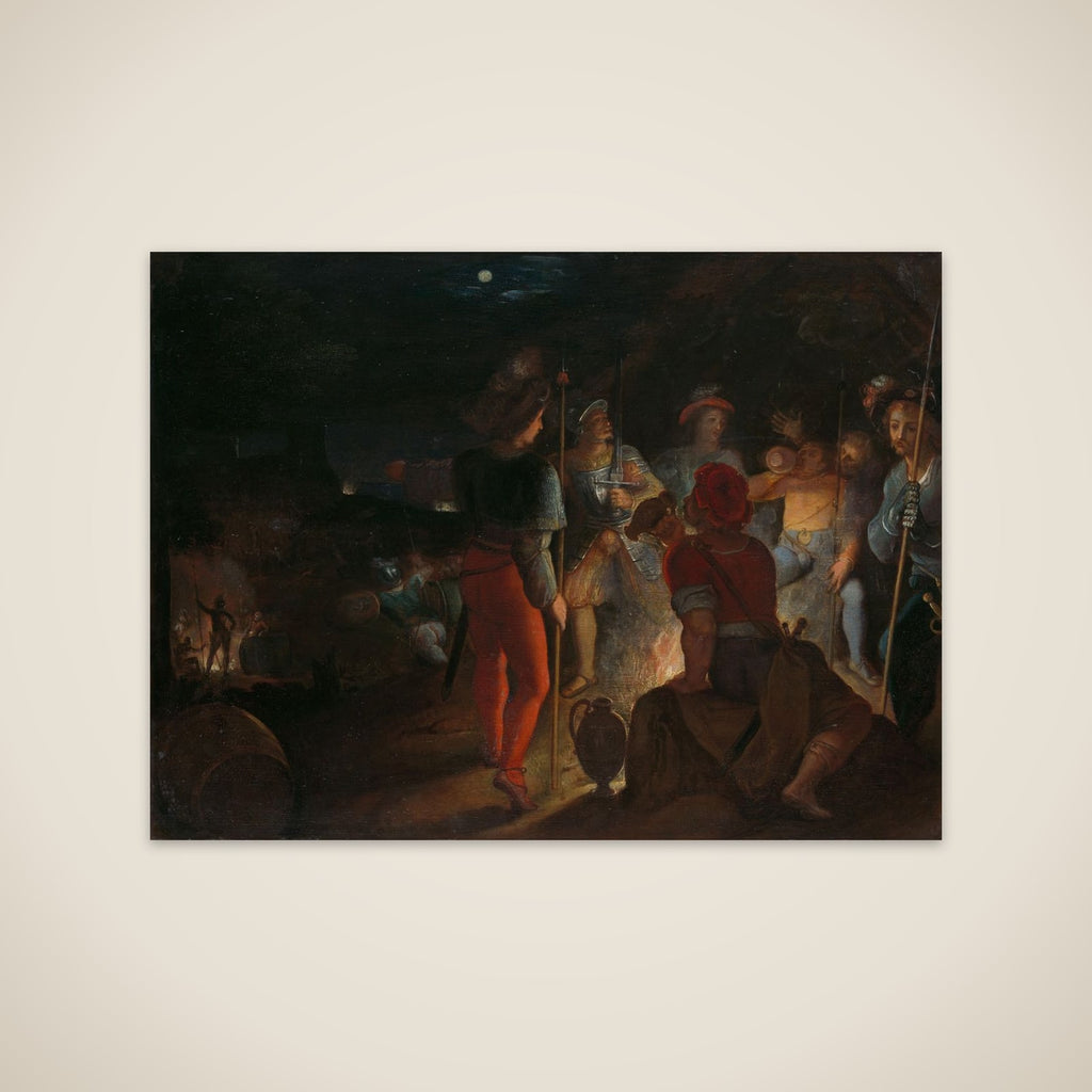 one of a series of twelve on the Insurrection of the Batavians against the Romans " unframed print