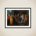 one of a series of twelve on the Insurrection of the Batavians against the Romans " framed