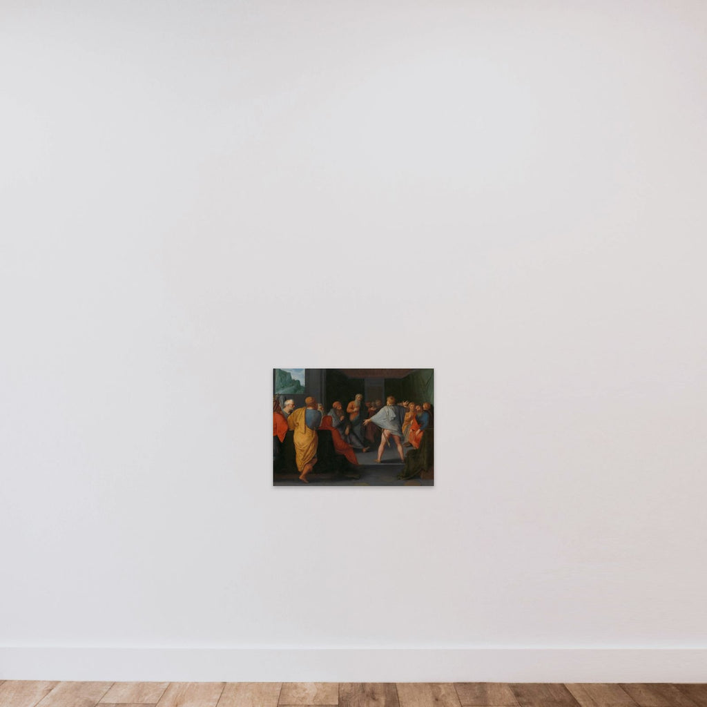 one of a series of twelve on the Insurrection of the Batavians against the Romans " unframed — shown to scale