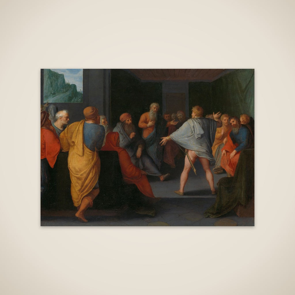 one of a series of twelve on the Insurrection of the Batavians against the Romans " unframed print