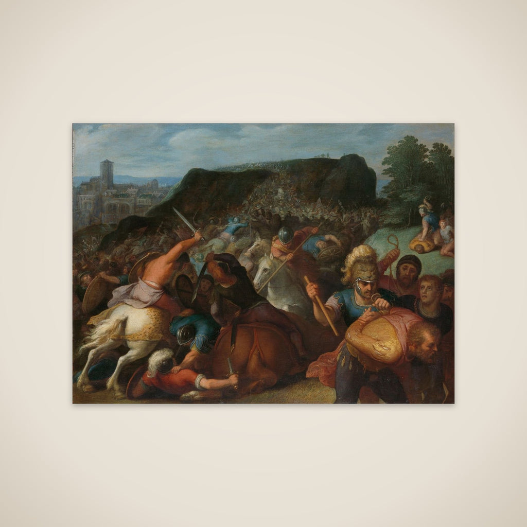 one of a series of twelve on the Insurrection of the Batavians against the Romans " unframed print