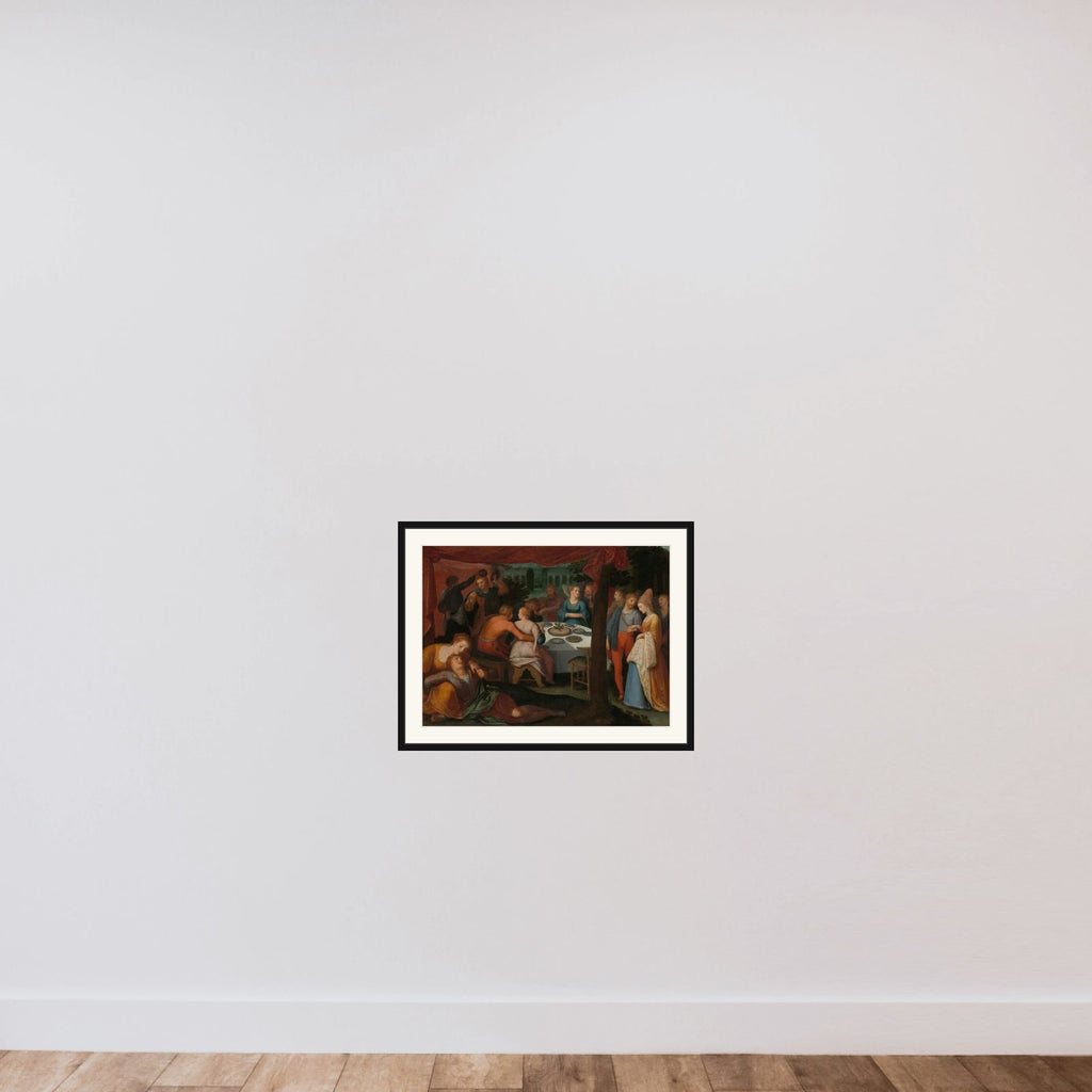 one of a series of twelve on the Insurrection of the Batavians against the Romans " framed — shown to scale