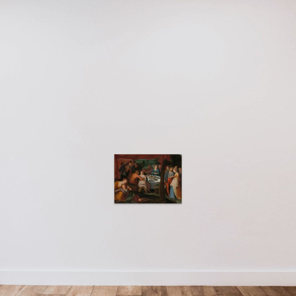 one of a series of twelve on the Insurrection of the Batavians against the Romans " unframed — shown to scale