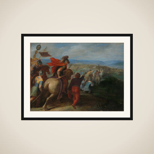 "The Romans under Cerealis Defeat Claudius Civilis and the Batavians following betrayal from within framed