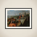 one of a series of twelve on the Insurrection of the Batavians against the Romans " framed