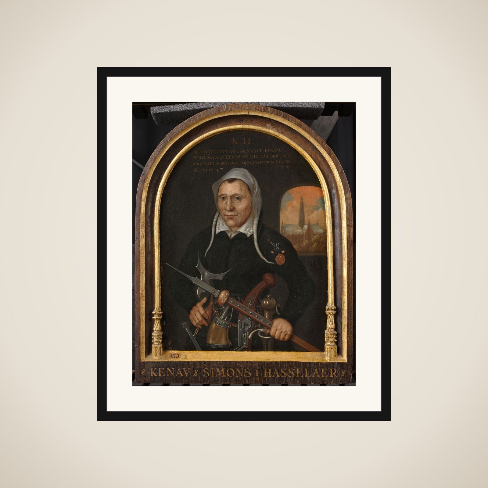 Kenau Simonsdr Hasselaer framed