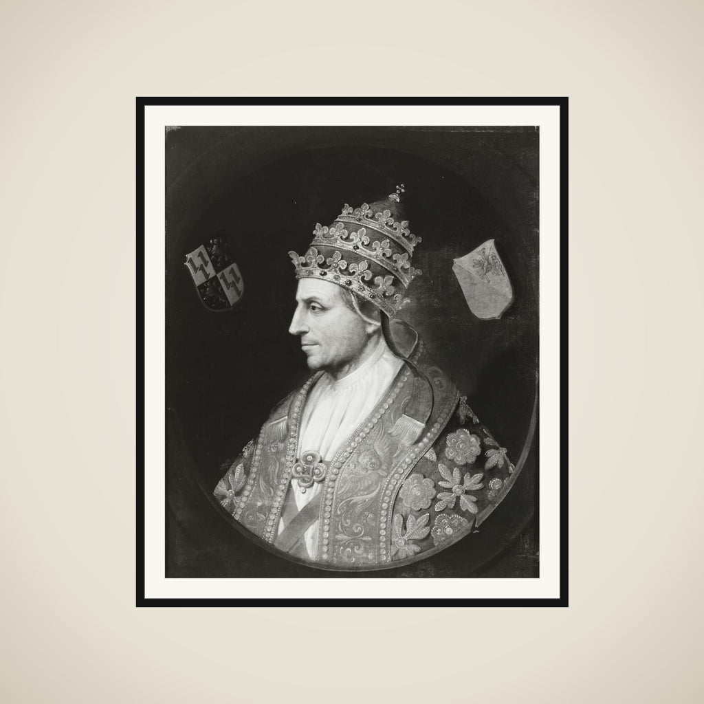 Pope Adrian VI framed
