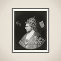 Pope Adrian VI framed