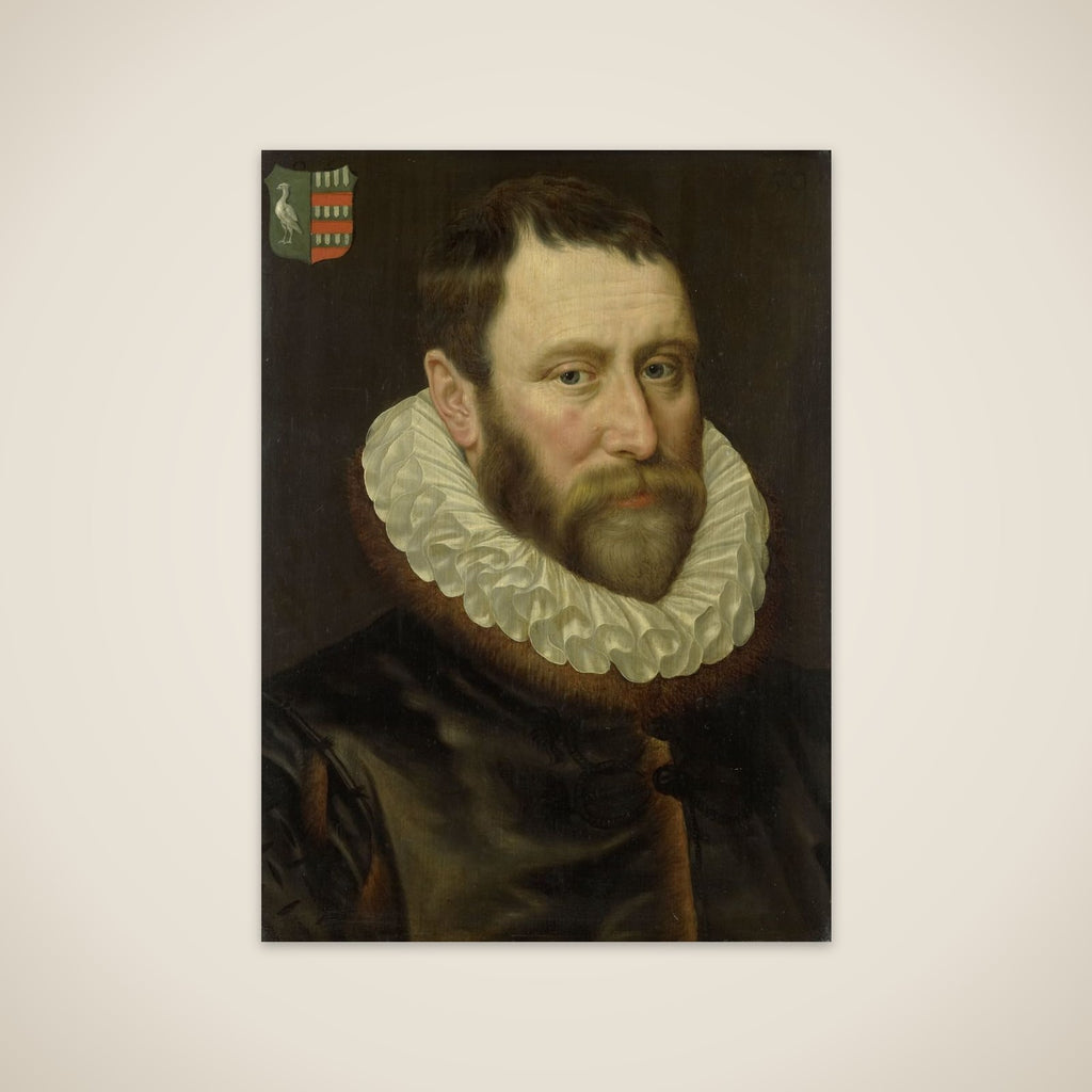 Portrait of Jacob Bas Claesz (1536-1589) unframed print