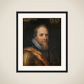 Portrait of Maurits (1567-1625), Prince of Orange framed