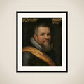 Portrait of Willem Lodewijk (1560-1620), Count of Nassau, Nicknamed in Frisian ‘us heit’ (our father) framed