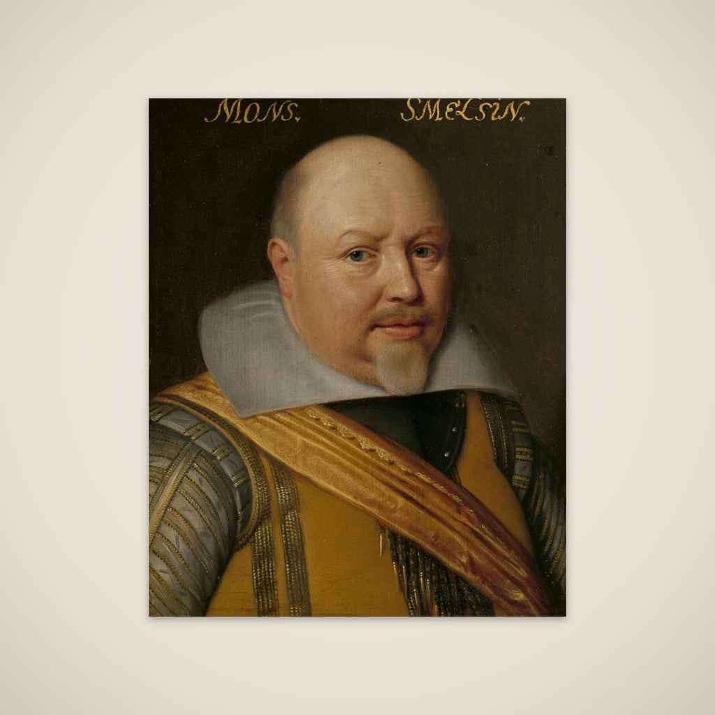 Portrait of Nicolaas Schmelzing (1561-1629) unframed print