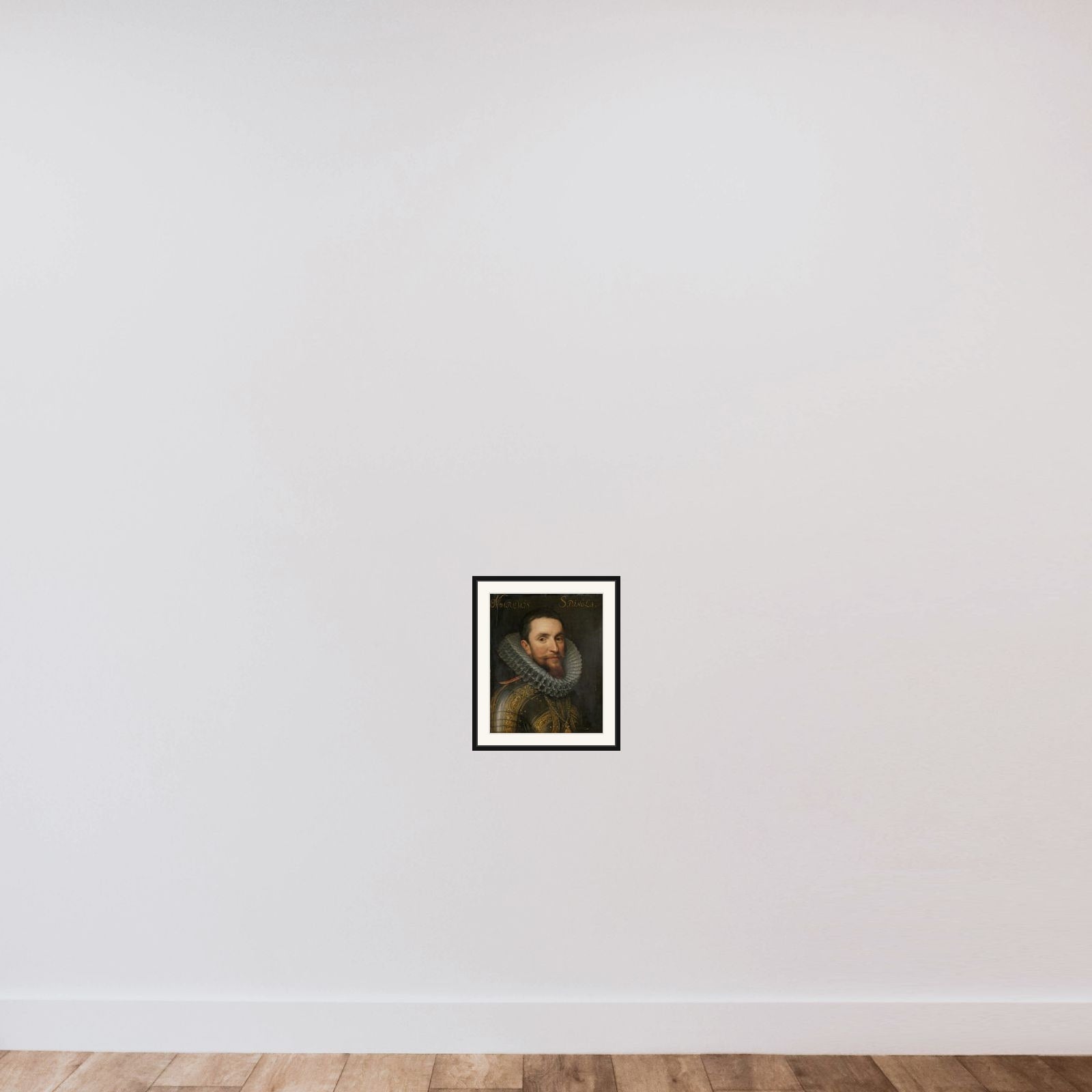 Portrait of Ambrogio Spinola (1569-1630) framed — shown to scale