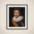 Portrait of Johann Conrad von Salm (1590-1625), Waldgrave and Rhinegrave of Dhaun framed