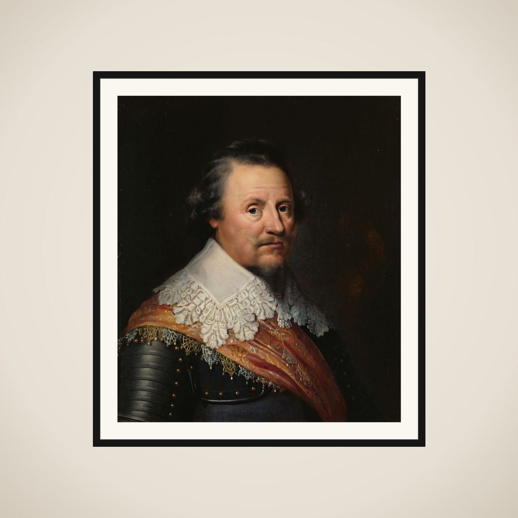 Portrait of Ernst Casimir I (1573-1632), Count of Nassau-Dietz framed