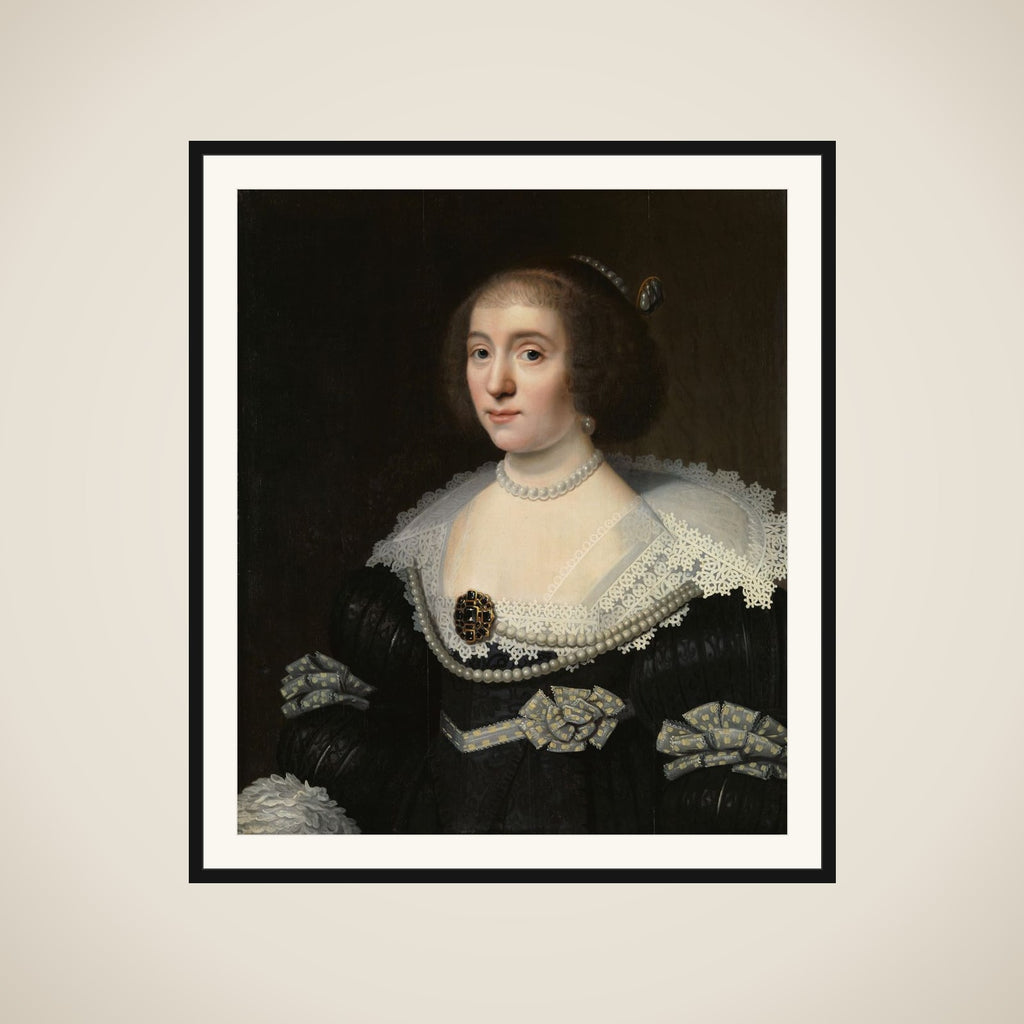Sophia Hedwig von Braunschweig-Wolfenbüttel (1592-1642). Wife of Ernst Casimir framed