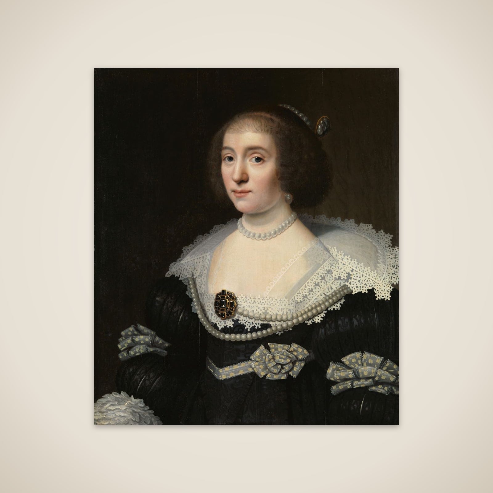 Sophia Hedwig von Braunschweig-Wolfenbüttel (1592-1642). Wife of Ernst Casimir unframed print
