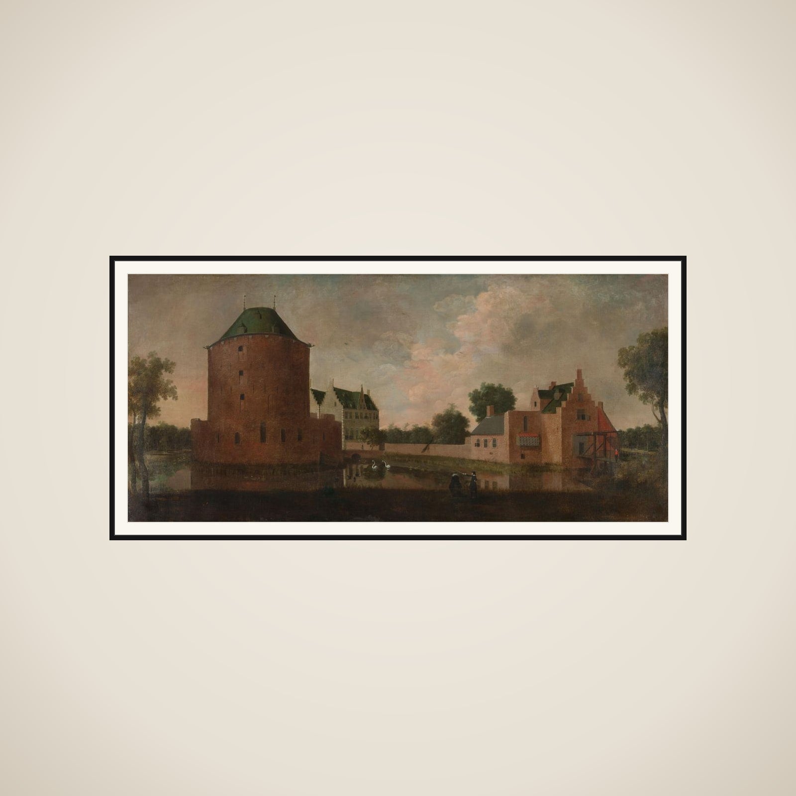 Teylingen Castle framed