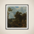 Swedish Landscape with a Water Mill framed